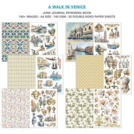 Ciao Bella A Walk in Venice Junk Journal & Ephemera Book