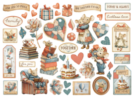 Stamperia Family Die Cuts