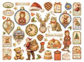 Stamperia Silent Night Die Cuts