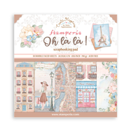 Stamperia Oh La La 8x8 Inch Paper Pack