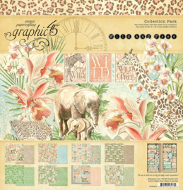 Graphic 45 Wild and Free 12x12 Collection Pack