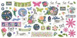 Graphic 45 Spring is in the Air Ephemera Set
