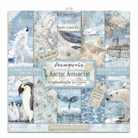 Stamperia Arctic Antarctic 12x12 Inch Paper Pack