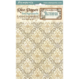 Stamperia Alterego Rice Paper A6