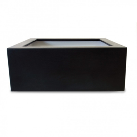 Polyester plantenbak vierkant 'Titan' 100x100x40cm