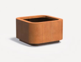CorTenstaal plantenbak `Torvo` 100x100x60 cm