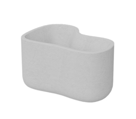 Kunststof design plantenbak 'Livio' H 38 x B 51 x L 71 cm