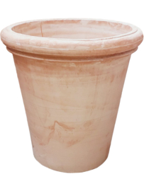 Handgemaakte Terracotta bloempot `Vaso Monica` Ø90xH96