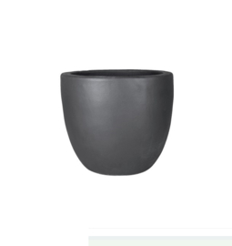 Keramiek plantenbak 'Mirella' zandstructuur  Ø53 x H49 cm