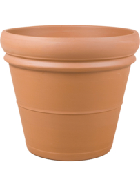 Handgemaakte Terracotta bloempot `Vaso Martina` Ø60xH51