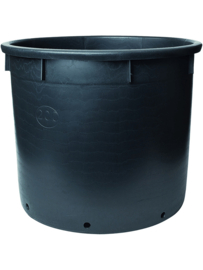Ronde kweekpot zwart | H65 x Ø80 cm | inhoud 240 liter