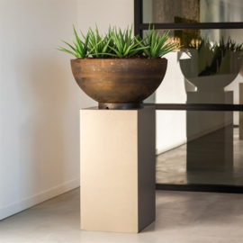 CorTenstaal schaal `Bowl` Ø100 x H50 cm