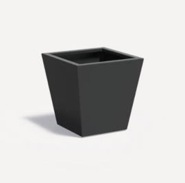 Aluminium plantenbak taps uitlopend 'Fortis' 60x60x60 cm
