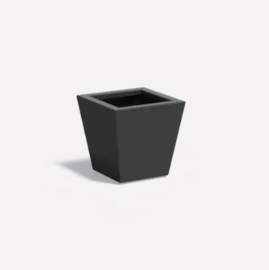 Aluminium plantenbak taps uitlopend 'Fortis' 40x40x40 cm