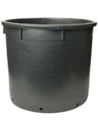 Ronde kweekpot zwart | H73 x Ø95 cm | inhoud 350 liter
