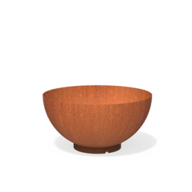 CorTenstaal schaal `Bowl` Ø100 x H50 cm