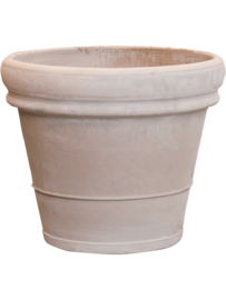 Handgemaakte Terracotta bloempot `Vaso Felice` Ø45xH40