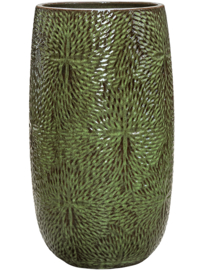 Keramiek plantenbak 'Eliza' hoogglans lak  Ø36 x H63 cm