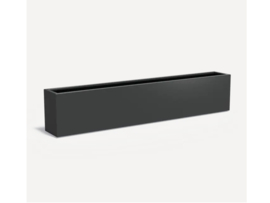 Aluminium plantenbak langwerpig`Border` 300x40x60 cm