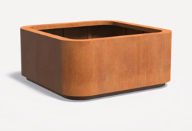 CorTenstaal plantenbak `Torvo` 200x200x90 cm