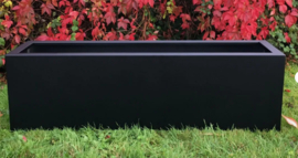 Aluminium plantenbak langwerpig 'Border' 120x40x40 cm