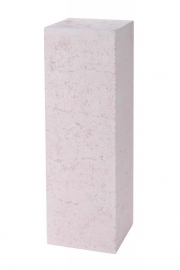 Polystone sokkel Sand, afmetingen L30 x B30 x H80 cm