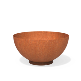 CorTenstaal schaal `Bowl` Ø120 x H60 cm