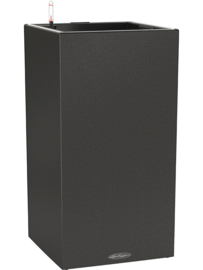 Stonelook plantenbak Graphite met verlichting + bewateringssysteem 40x40x76 cm
