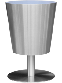 RVS plantenbak op voet 'Elevado' Ø40 x H60cm