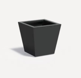 Aluminium plantenbak taps uitlopend 'Fortis' 50x50x50 cm