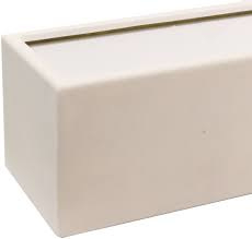 Polyester plantenbak rechthoekig 'Titan' 150x40x50cm