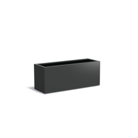 Aluminium plantenbak langwerpig `Border` 150x50x60 cm