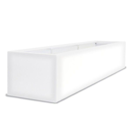 Polyester plantenbak rechthoekig 'Titan'  230x50x40cm