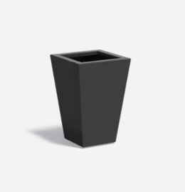 Aluminium plantenbak taps uitlopend 'Fortis' 40x40x60 cm