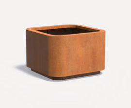 CorTenstaal plantenbak `Torvo` 120x120x80 cm