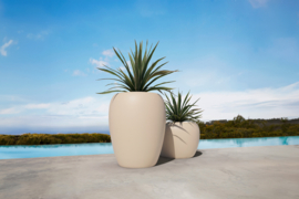 Kunststof design plantenbak 'Vasco' H80 x Ø80 cm