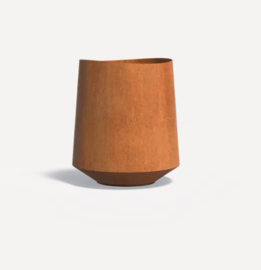 CorTenstaal design plantenbak 'Zemro' Ø 70 × H 80 cm