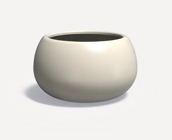 Polyester plantenbak 'Sphere' Ø120 x H70 cm