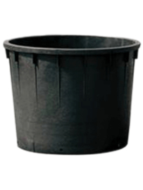 Ronde kweekpot zwart | H51 x Ø80 cm | inhoud 160 liter