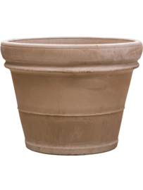 Handgemaakte Terracotta bloempot `Vaso Felice` Ø76xH58