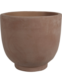 Handgemaakte Terra Cotta plantenbak `Vaso Antico Fiore` Ø47xH42
