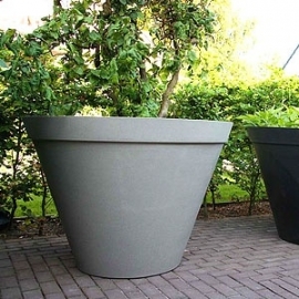 Ronde UHPC plantenbak 'Curva', afmetingen Ø139 x H98 cm