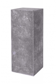 Polystone sokkel Grey, afmetingen L30 x B30 x H80 cm