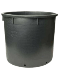 Ronde kweekpot zwart | H55 x Ø85 cm | inhoud 230 liter