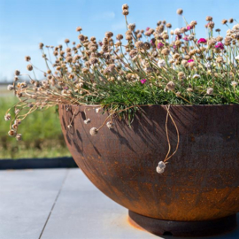 CorTenstaal schaal `Bowl` Ø120 x H60 cm