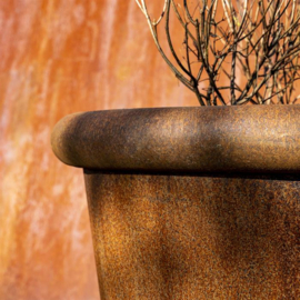 CorTenstaal plantenbak `Kovar` ∅70 x H60 cm