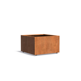 CorTenstaal plantenbak 'Premium' 100x100x60 cm