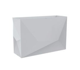 Kunststof design plantenbak 'Tiziano' H80 x B51 x L126 cm