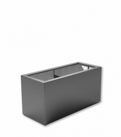 Polyester plantenbak rechthoekig 'Titan' 120x50x60 cm
