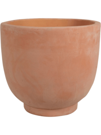 Handgemaakte Terra Cotta plantenbak `Vaso Antico Fiore` Ø47xH42